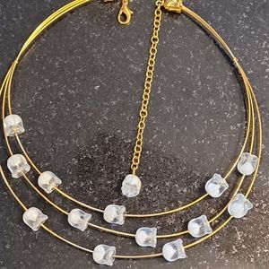 Lalique lily of the valley choker necklace